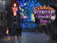 Spel Celebrity Wednesday Addams Style