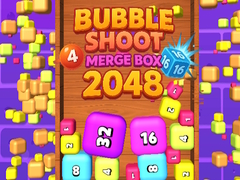Spel Bubble Shoot Merge Box 2048