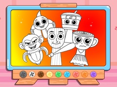 Spel Coloring Book: Sprunki Italian Brainrot Mod