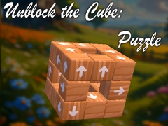 Spel Unblock the Cube: Puzzle