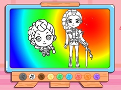 Spel Coloring Book: Kpop Rumi