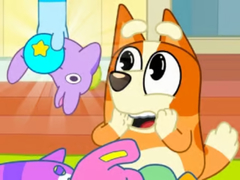 Spel Jigsaw Puzzle: Bluey Toy Claw Machine