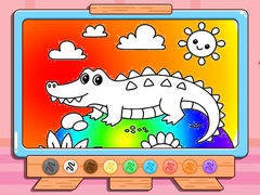Spel Coloring Book: Crocodile