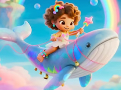 Spel Jigsaw Puzzle: Whale In Clouds