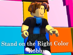 Spel Stand on the Right Color Robby