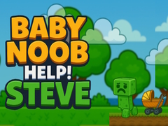 Spel Baby Noob Help! Steve