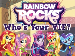 Spel Rainbow Rocks Who's Your VIF?