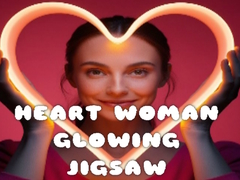 Spel Heart Woman Glowing Jigsaw