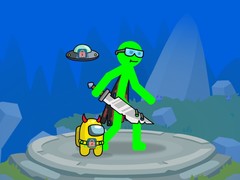 Spel Stickman Mega Boss Battles!