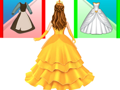 Spel Princess Dress Up Run