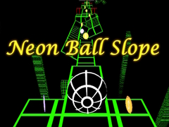 Spel Neon Ball Slope