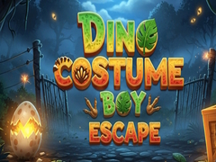 Spel Dino Costume Boy Escape