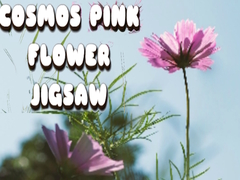 Spel Cosmos Pink Flower Jigsaw