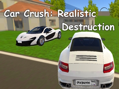 Spel Car Crush: Realistic Destruction