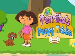 Spel Dora the Explorer Perrito's Puppy Tricks
