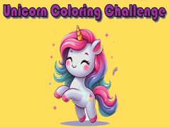 Spel Unicorn Coloring Challenge