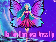 Spel Barbie Mariposa Dress Up