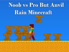 Spel Noob vs Pro But Anvil Rain Minecraft