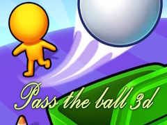 Spel Pass the ball 3d
