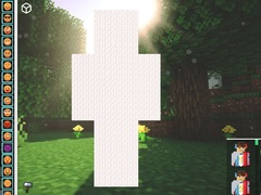 Spel Draw a Skin for Mineblock with Physics