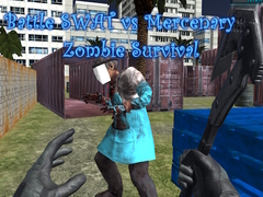 Spel Battle SWAT vs Mercenary Zombie Survival