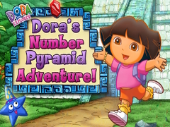 Spel Dora the Explorer Dora's Number Pyramid Adventure