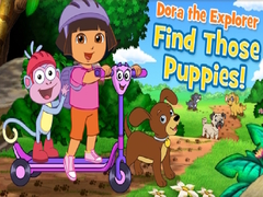 Spel Dora the Explorer Find Those Puppies