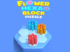 Spel Flower Hexa Block Puzzle