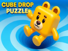 Spel Cube Drop Puzzle