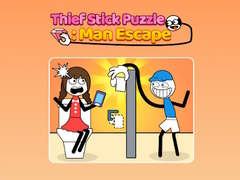 Spel Thief Stick Puzzle: Man Escape