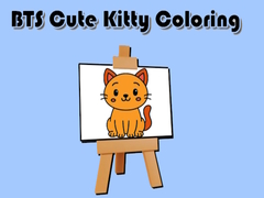 Spel BTS Cute Kitty Coloring