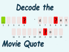 Spel Decode the Movie Quote