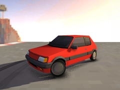 Spel Slippery Descent By Car