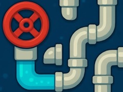 Spel Pipes Flood Puzzle