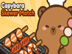 Spel Capybara Skewer Match