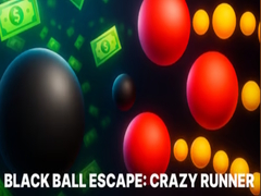 Spel Black Ball Escape: Crazy Runner