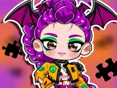 Spel Jigsaw Puzzle: Kpop Star Girls' Halloween