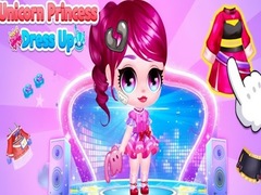 Spel Unicorn Princess Dress Up