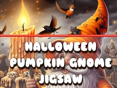 Spel Halloween Pumpkin Gnome Jigsaw