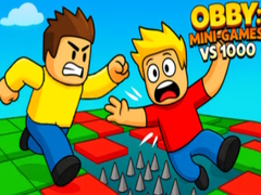 Spel Obby: Mini-Games VS 1000