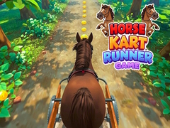 Spel Horse Kart Runner Game