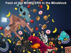 Spel Feed all the MONSTERS in the Mineblock