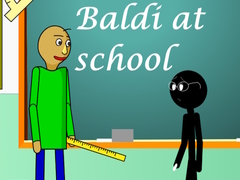 Spel Baldi at school
