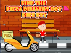 Spel Find the Pizza Delivery Boy Bike Key
