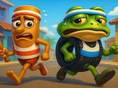 Spel Brainrot Marathon: Italian Animal Race