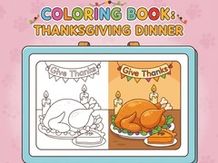 Spel Coloring Book: Thanksgiving Dinner
