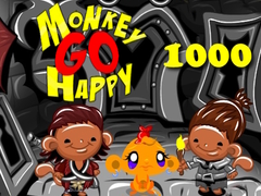 Spel Monkey Go Happy Stage 1000