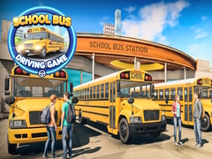 Spel School Bus Driving Game
