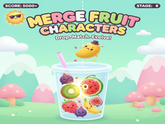 Spel Merge Fruit Characters