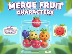 Spel Merge Fruit Characters